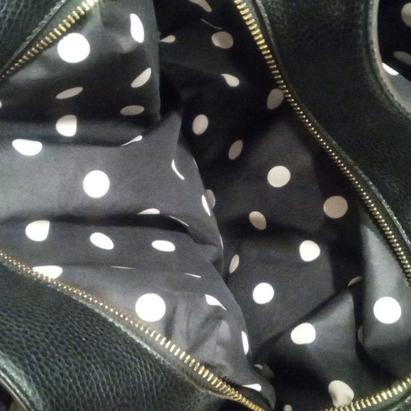 Anne Klein black 14 x 13 handbag - Picture 10 of 15